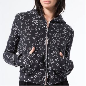 Frank & Eileen Tee Lab Lucky Star Graphic Night Full Zip Hoodie